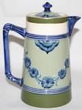 121255 J MACINTYRE  CO DURA WARE CHOCOLATE JUG