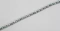 121243 1300 CT AQUAMARINE  1CT DIAMOND BRACELET