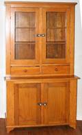 120137 AMERICAN PINE CUPBOARD H 82 L 48 D 17