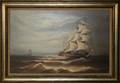 120128 J H MUERNAN OIL ON CANVAS 24 X 36 SHIPS