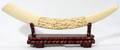 011264 CHINESE CARVED IVORY TUSK L 21