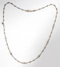 121270 ROBERTO COIN 18KT GOLD DIAMONDS NECKLACE