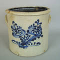 Three gallon stoneware crock 19th c