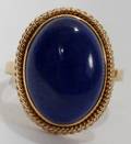 101326 14KT YELLOW GOLD  LAPIS RING