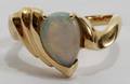 101323 14KT YELLOW GOLD  OPAL RING