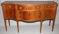 091269 HEPPLEWHITE STYLE MAHOGANY SIDEBOARD H 35