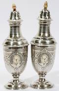 091259 JOHN L WESTERVELT SALT  PEPPER SHAKERS