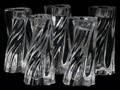121298 BACCARAT ODILON CRYSTAL CANDLE STICKS FIVE