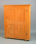 Pennsylvania painted wall cupboard ca 1800