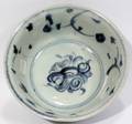 101369 CHINESE BLUE  WHITE PORCELAIN BOWL