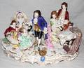 092243 VEB VOLKSTEDT PORCELAIN FIGURAL GROUPING