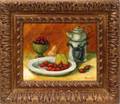 091301 PAPPELLA 20TH C OIL ON BOARD STILL LIFE