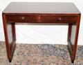 121315 FRENCH ART DECO ROSEWOOD DESK H 29 W 47