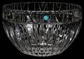 010272 TIFFANY  CO CRYSTAL CENTERPIECE BOWL H 6