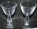 010257 STEUBEN CRYSTAL GLASSES 7 PIECES H 5