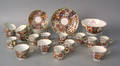 Imari palate porcelain tea service
