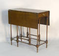 Diminutive English mahogany gateleg table