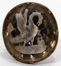 091330 ANTIQUE CARVED ROCK CRYSTAL FOB SEAL L 1 12