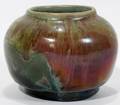 121403 IRA  ELLA PETERS IRIDESCENT GLAZED VASE