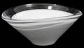 121398 SALVIATI FOR TIFFANY BLOWN GLASS BOWL H 3