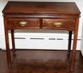 012321 CHINESE CARVED TEAK CONSOLE TABLE H 33 12