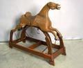 Painted rocking horse