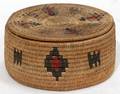011397 AMERICAN INDIAN WOVEN BOX C 1900 DIA 3
