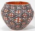011377 ACOMA NATIVE AMERICAN INDIAN POT H 6