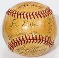 120301 1949 DETROIT TIGER TEAM SIGNED BASEBALL