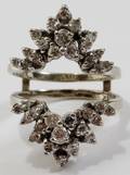 112355 DIAMOND 14 KT GOLD RING JACKET