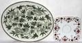 111412 WEDGWOOD PEONY PLATTER  ENGLISH CAKE PLATE