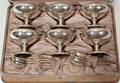110307 WALLACE SILVERSMITHS STERLING SHERBETSPOON SET