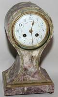 102342 JAPY FRRES  CIE MARBLE MANTLE CLOCK H 12
