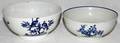 091363 ENGLISH BLUE TRANSFER BOWLS 18TH C