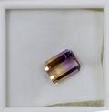 120306 3CT AMETRINE EMERALD CUT GEM STONE