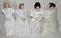 120322 DANBURY MINT TAIWAN PORCELAIN DOLLS4 H 20