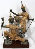 011412 THAILAND BRONZE DANCERS