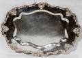 010363 STERLING SILVER SCALLOPED TRAY L 15