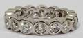 122344 185 CT BEZEL DIAMOND  WGOLD ETERNITY BAND