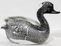111446 MURANO GLASS DUCK H 7 34 L 10 12 D 5