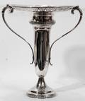 111426 INTERNATIONAL SILVERPLATE VASE H 13 DIA 9