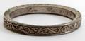 101499 PLATINUM WEDDING BAND EARLY 20TH C