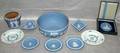 020399 WEDGWOOD PLATES TRAY ETC 10 PCS
