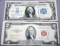 120375 1 SILVER CERTIFICATE BLUE SEAL  200 US