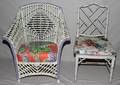 111483 WICKER ARM CHAIR ALSO SIDE CHAIR