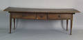 Massive Pennsylvania walnut tavern table ca 1770