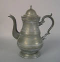 New York pewter coffee pot ca 1835