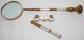 121523 OPERA GLASSES  PARASOL HANDLE MAGNIFYING GLASS