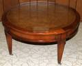 020450 MAHOGANY DRUM TABLE C 1940 H 16