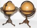 012467 RAND MCNALLY CELESTIAL GLOBES PAIR H 17